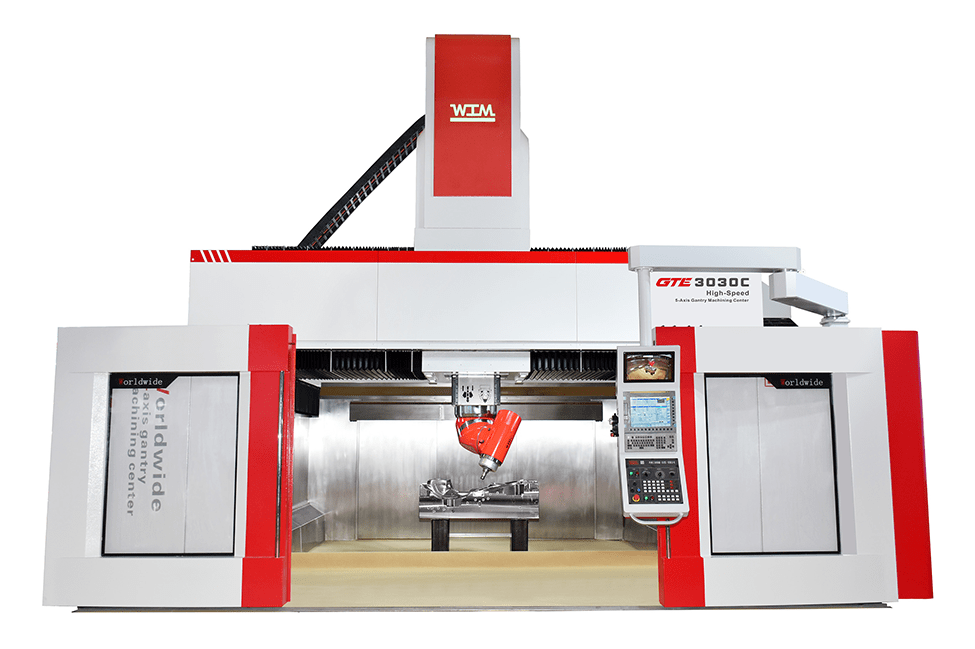 全自動更換銑頭五軸GTE-C系列機床